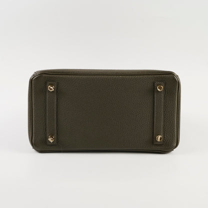 Hermes Birkin 25 Togo Vert Maquis - Stamp Y