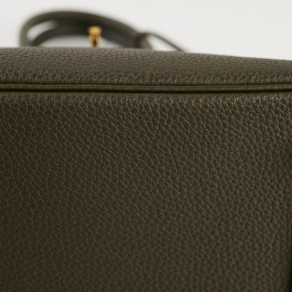 Hermes Birkin 25 Togo Vert Maquis - Stamp Y