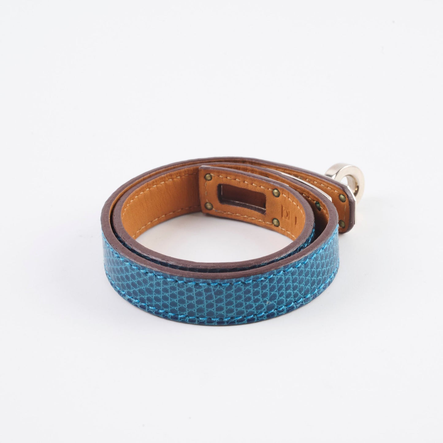Hermes Kelly Double Tour Bracelet O Square Stamp