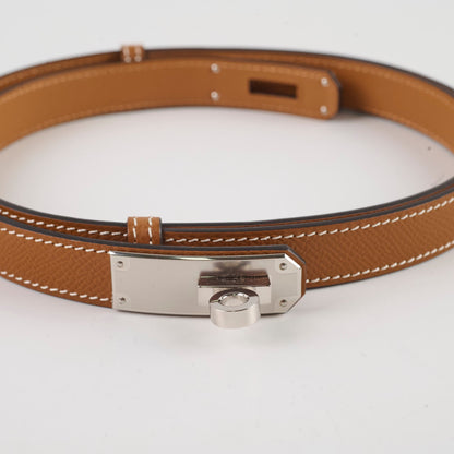 Hermes Kelly 18 Pocket Belt Epsom Gold - Stamp W