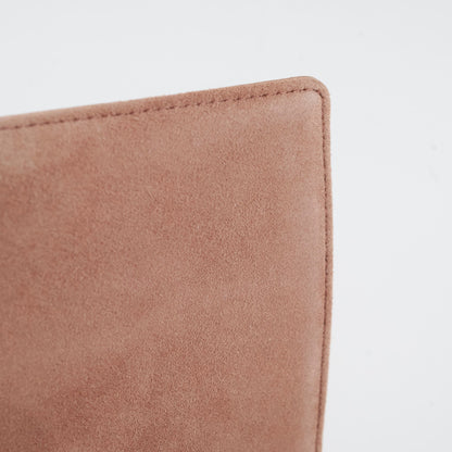Dior Lady Dior Wallet On Chain WOC Ultra Matte Blush Pink