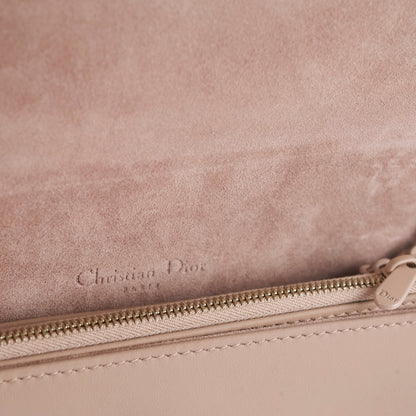 Dior Lady Dior Wallet On Chain WOC Ultra Matte Blush Pink