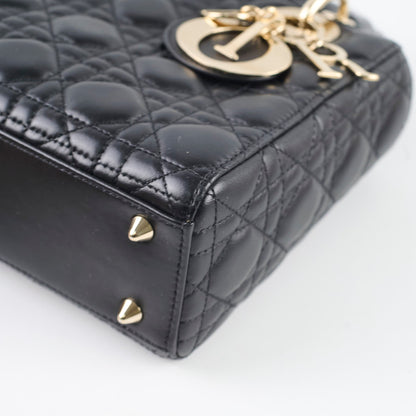 Christian Dior Small Lady Dior Black