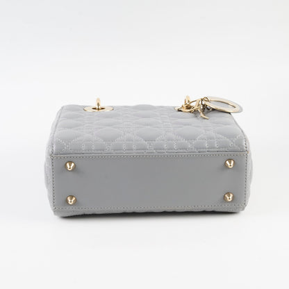 Christian Dior Small Lady Dior Grey
