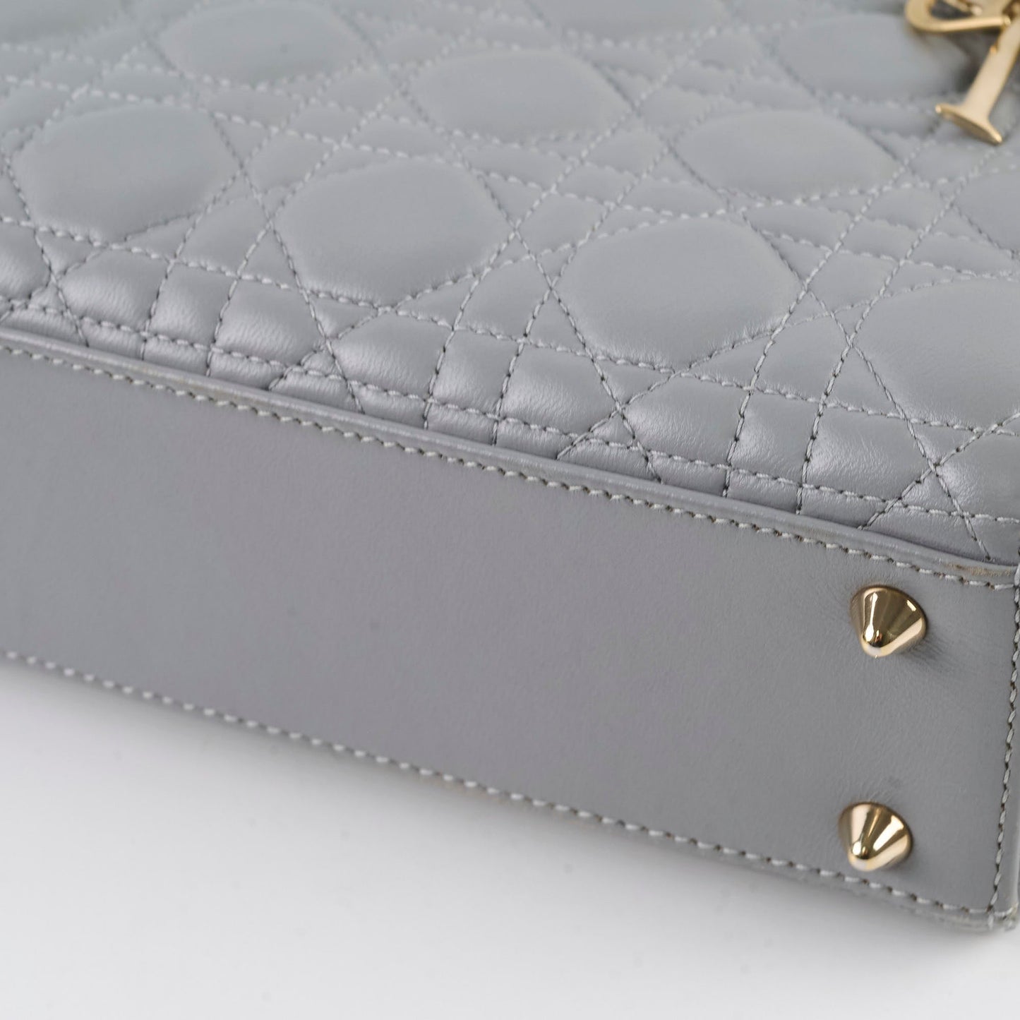 Christian Dior Small Lady Dior Grey