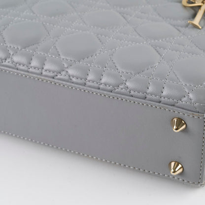 Christian Dior Small Lady Dior Grey