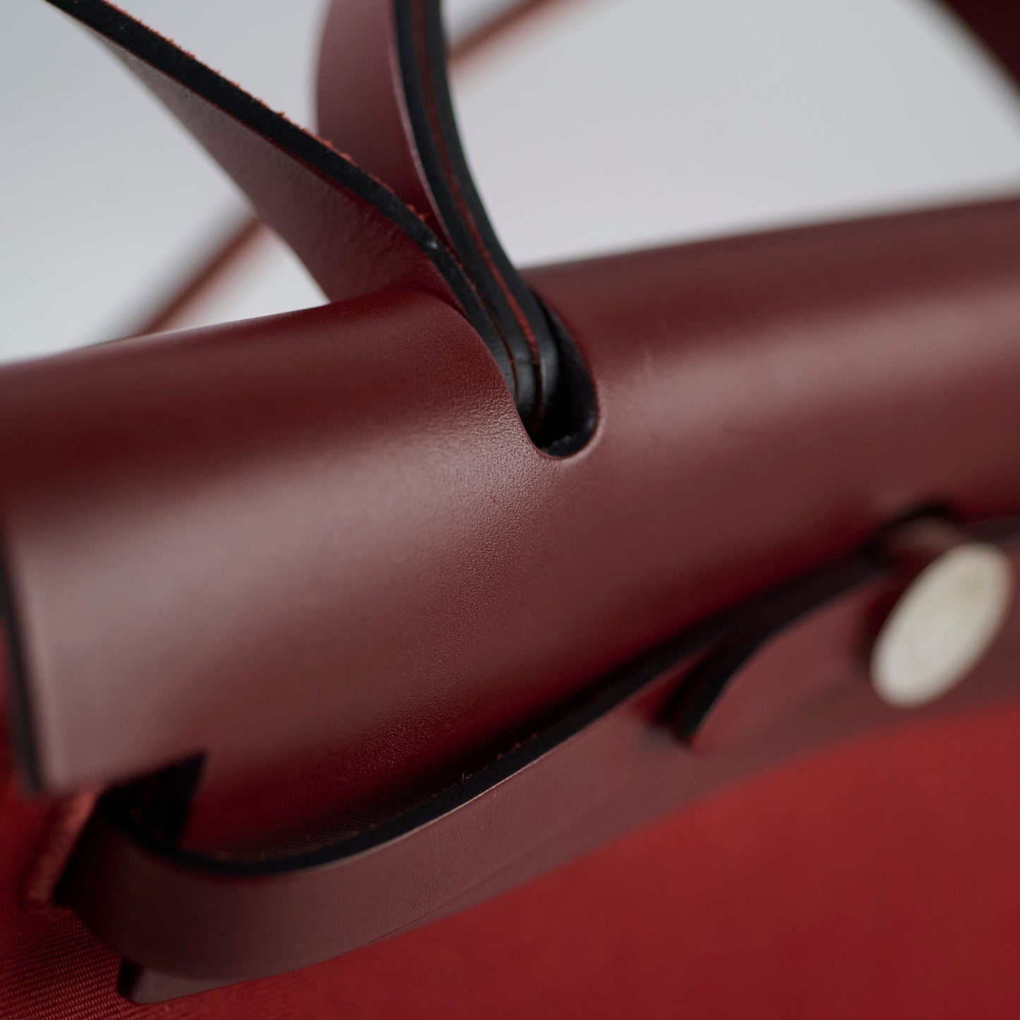 Hermes Herbag Zip 31 Rouge H - T Stamp