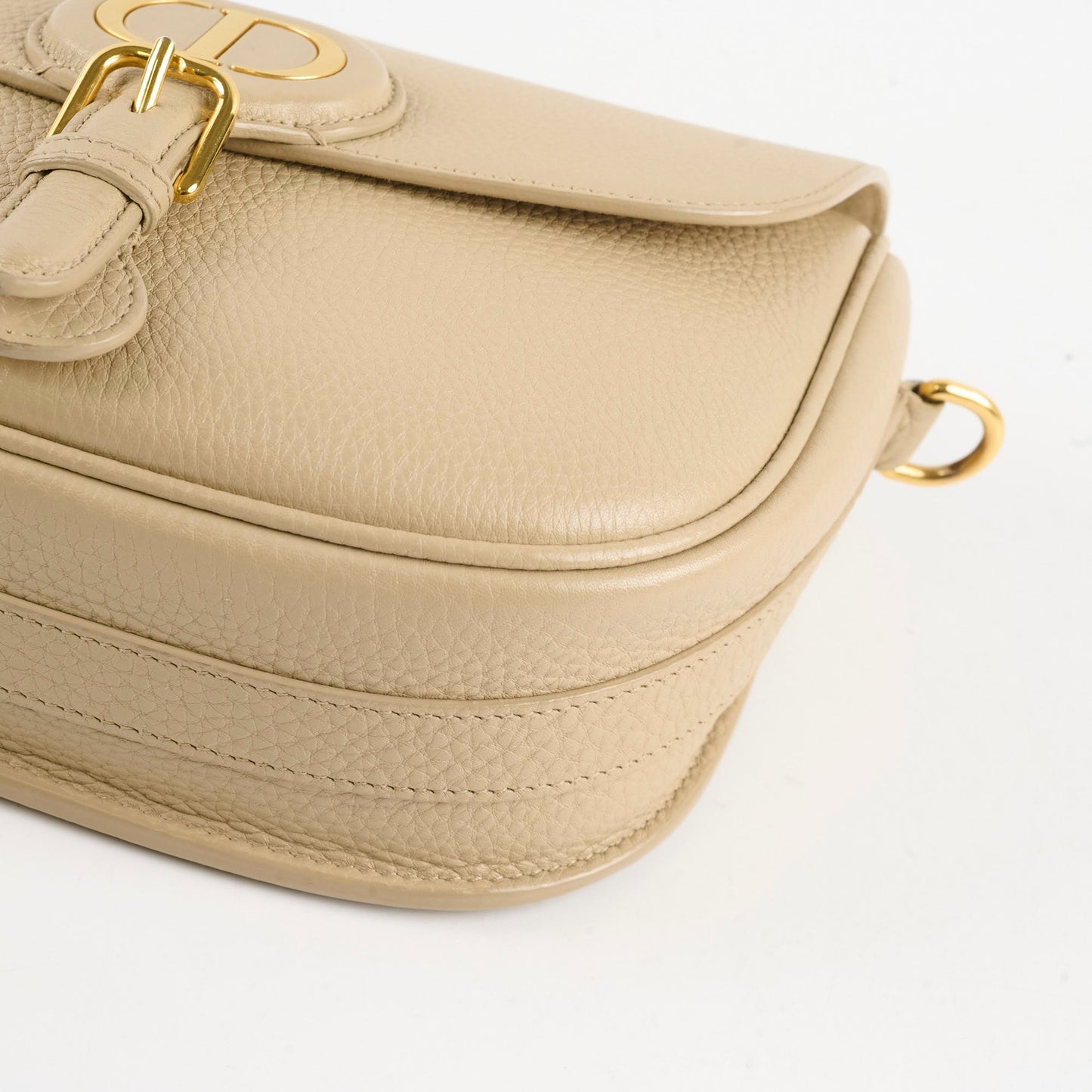 Christian Dior Medium Bobby Flap Beige