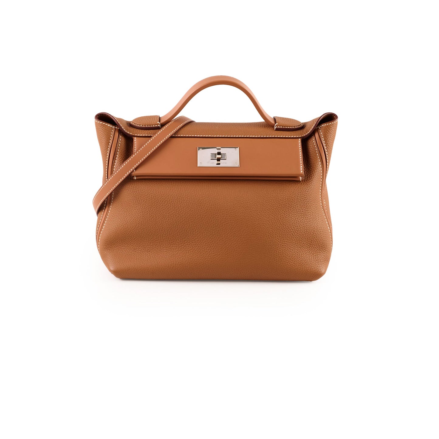 Hermes 24 24 29 Gold Palladium HW Y stamp