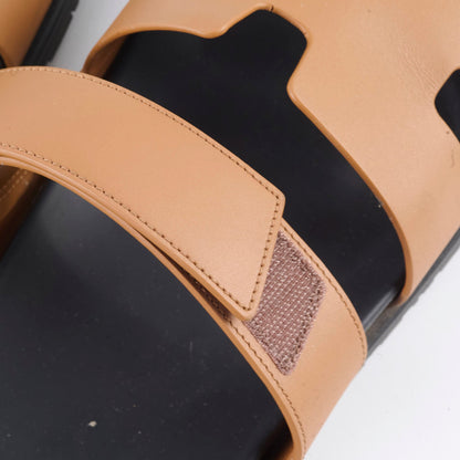 Hermes Chypre Men's Sandals Naturel - Size 45
