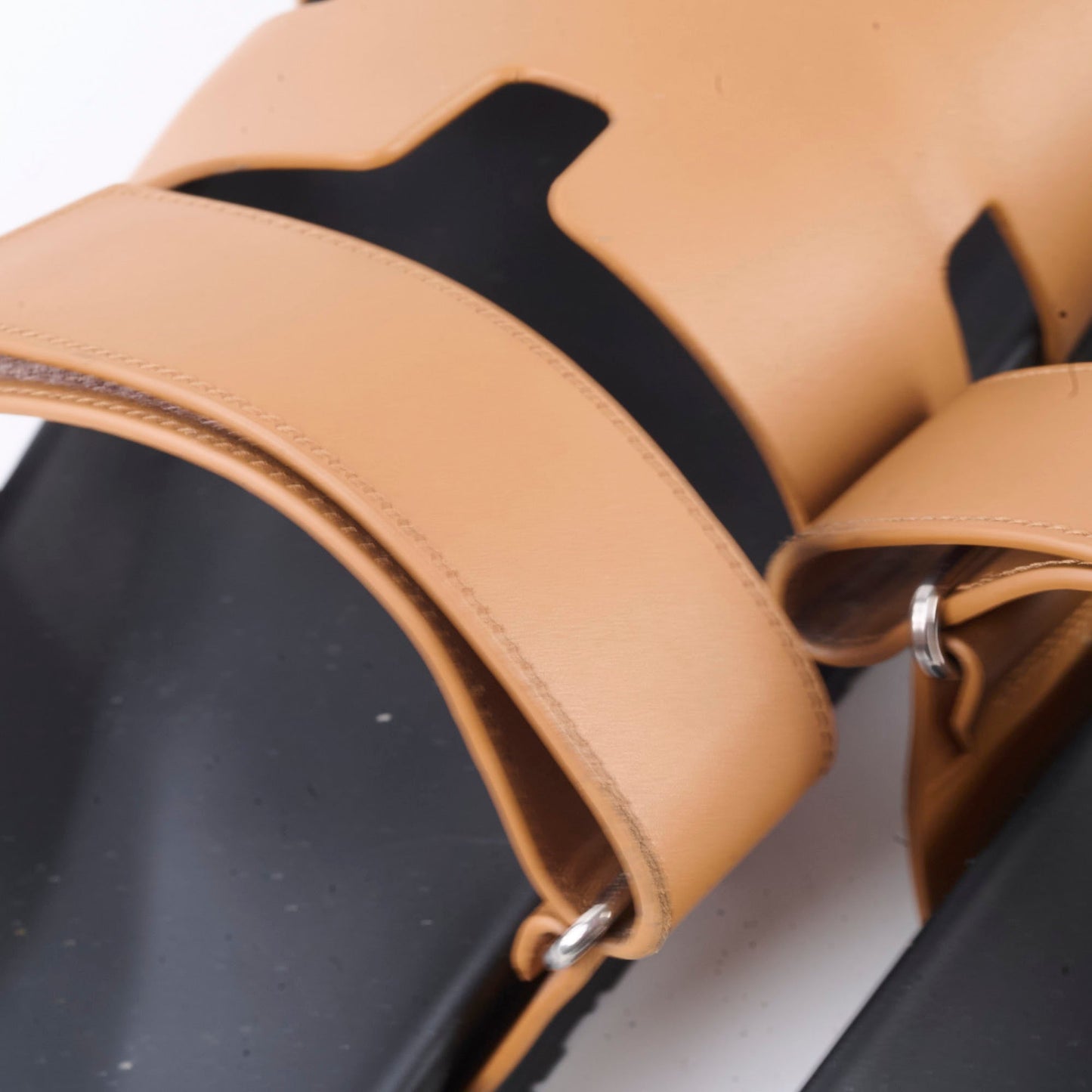 Hermes Chypre Men's Sandals Naturel - Size 45