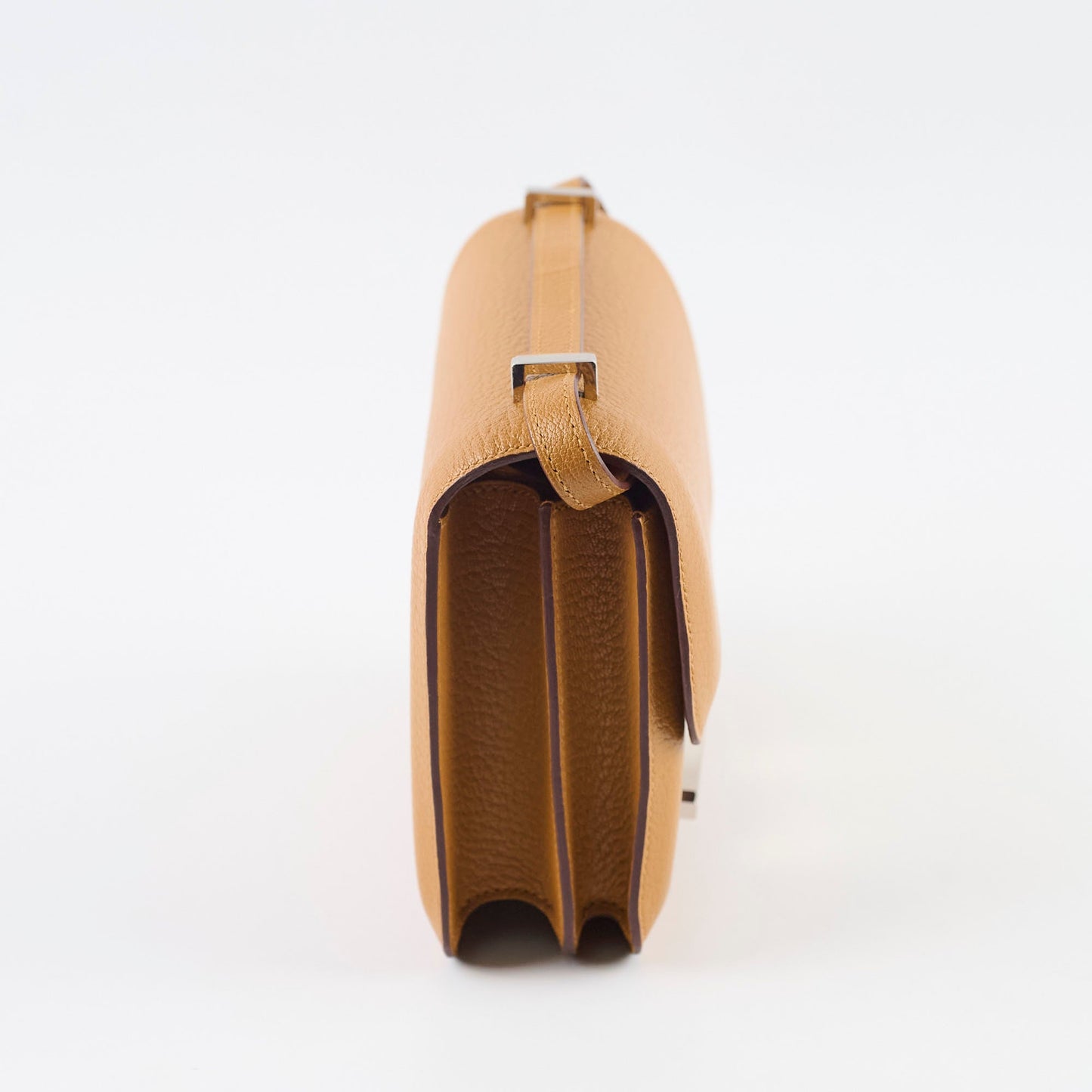 Hermes Mini Constance 18 Cherve Caramel K Stamp 2025