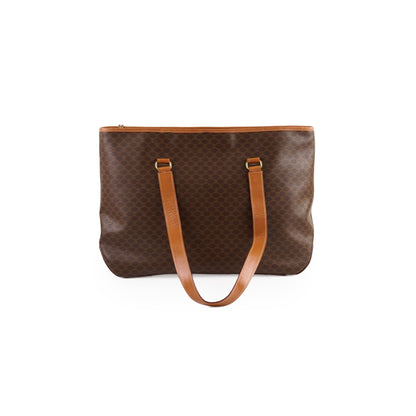 Luxury CELINE Vintage Brown Shoulder Tote