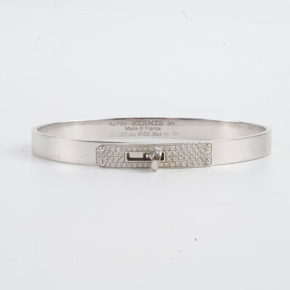 Hermes Diamond Kelly Bangle Size SH