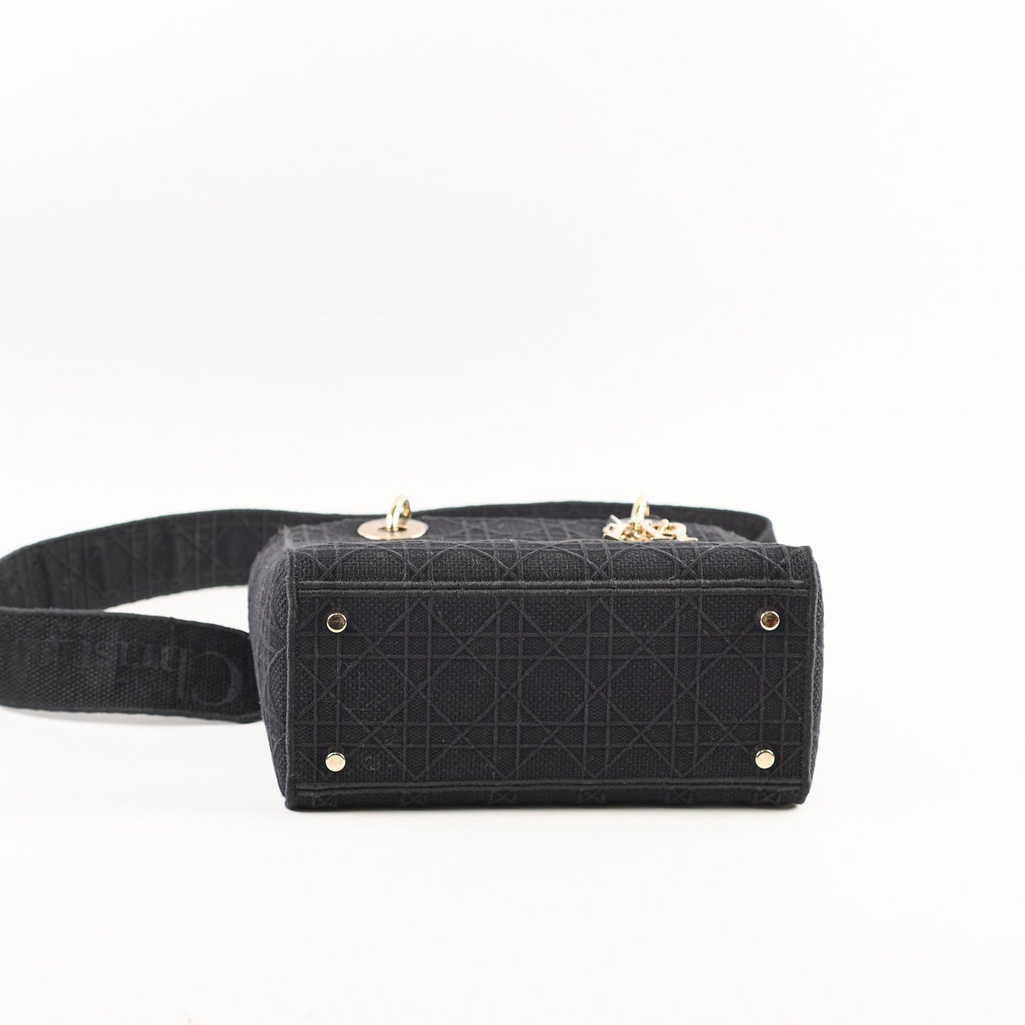 Christian Dior Lady Dior Small Black Fabric - 2020