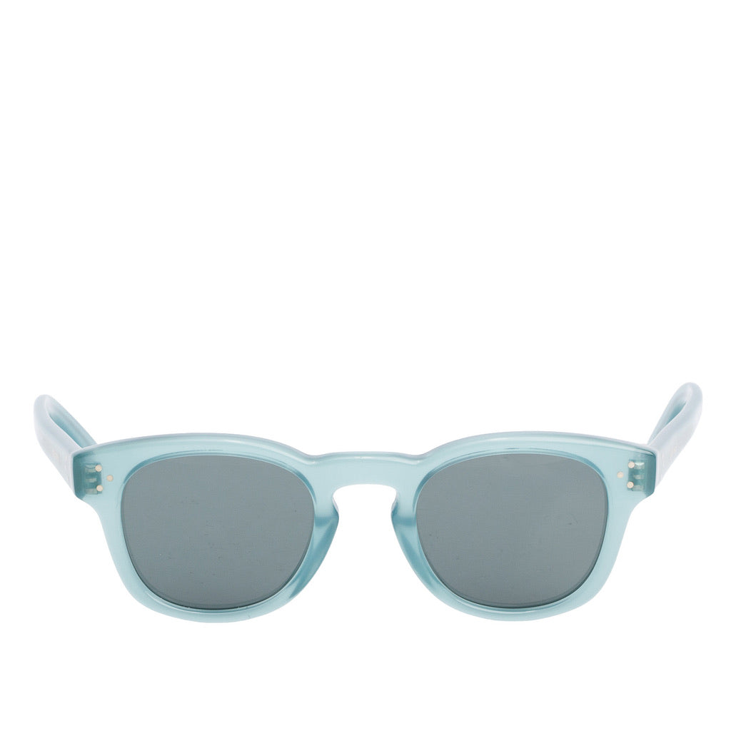 Celine CL40233I Blue Acetate Round Sunglasses