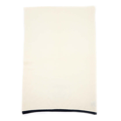 Chanel CC Logo Scarf Cashmere White/Black