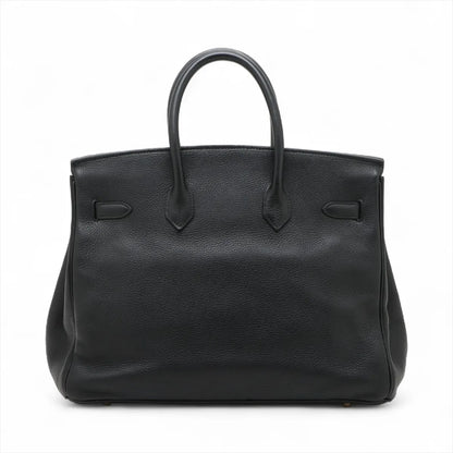 Hermes Birkin 35 Shooting Star Togo Noir GHW C Square Stamp