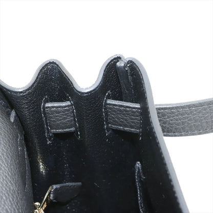 Hermes Kelly 28 Noir Togo GHW C Stamp Black