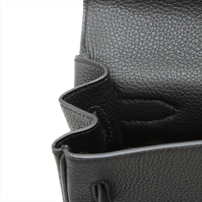 Hermes Kelly 28 Noir Togo GHW C Stamp Black