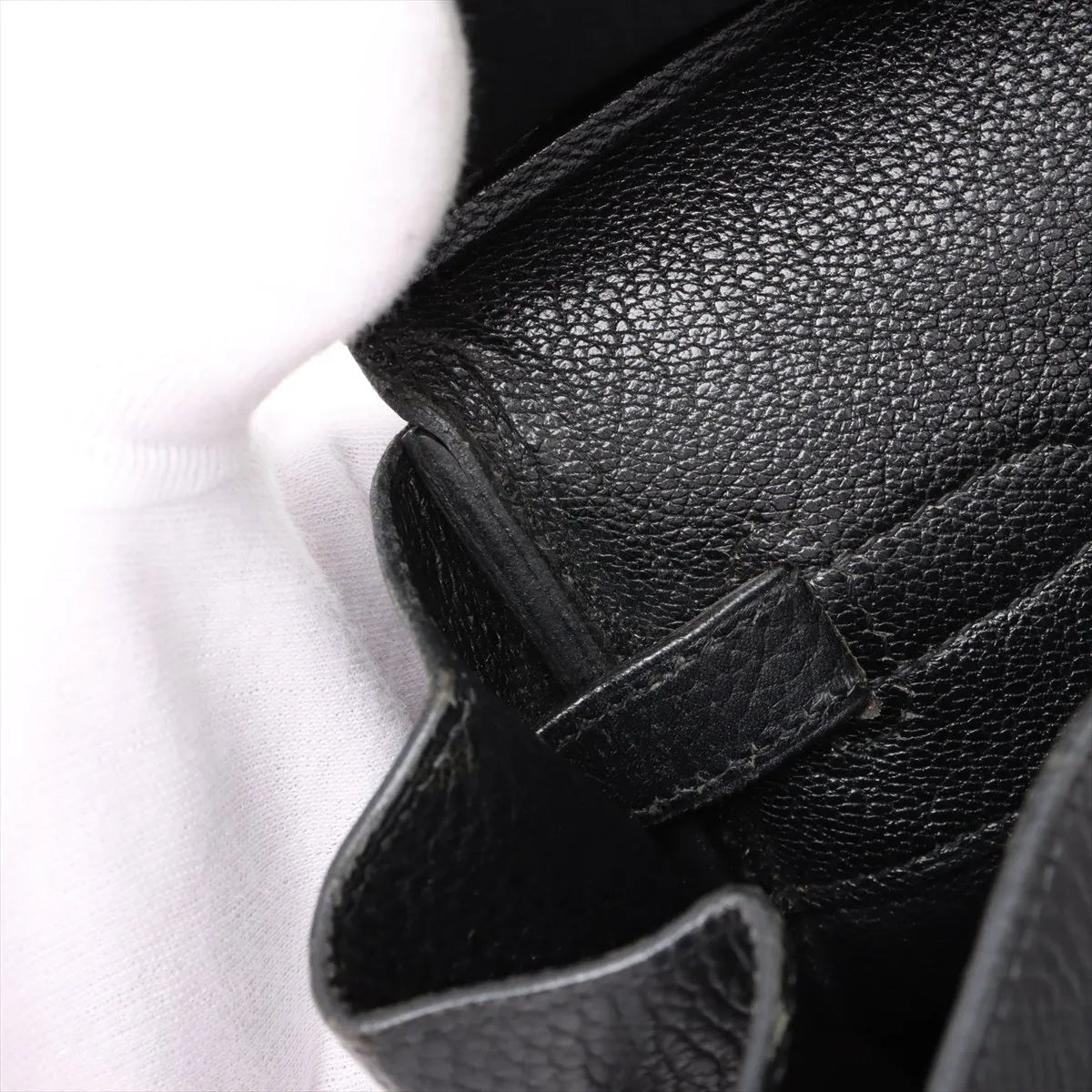 Hermes Birkin 35 GHW Noir Black Square B Stamp