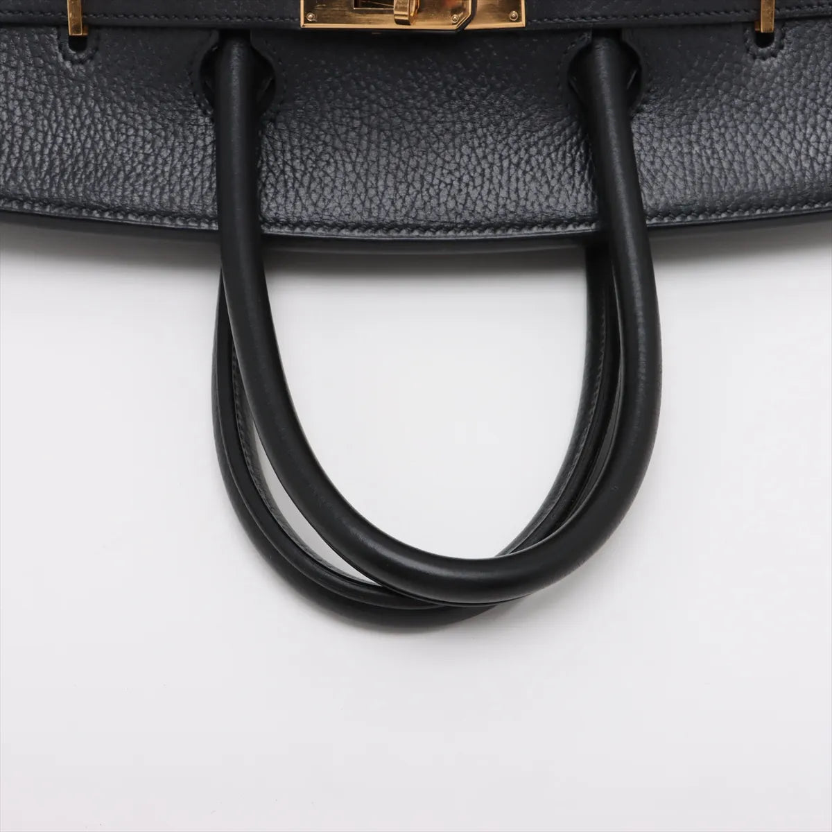 Hermes Birkin 35 GHW Noir Black Square B Stamp