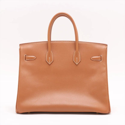 Hermes Birkin 35 Gold Courchevel - Stamp B Square