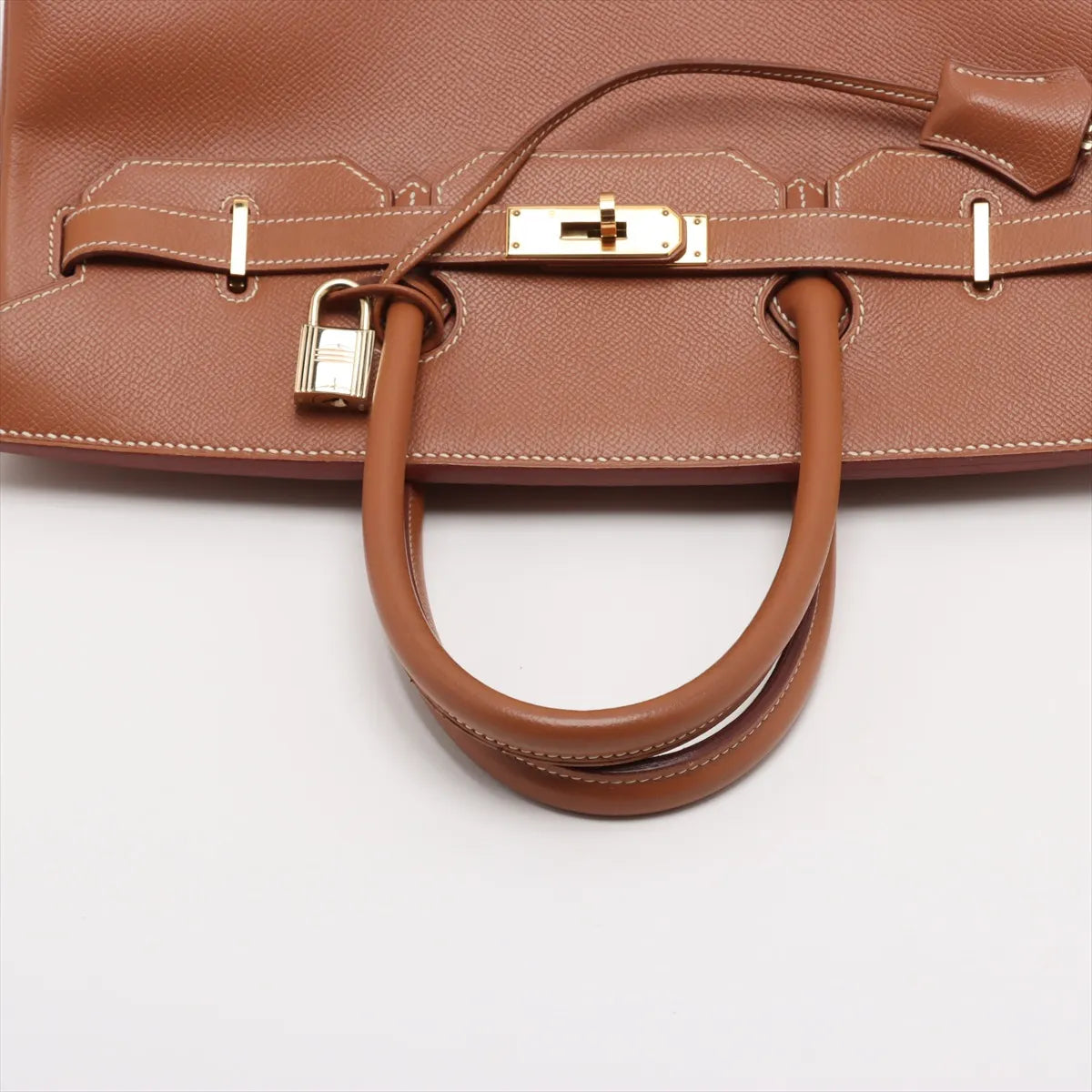 Hermes Birkin 35 Gold Courchevel - Stamp B Square