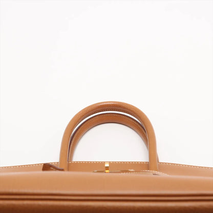 Hermes Birkin 35 Natural Sable  Ardennes Square B Stamp