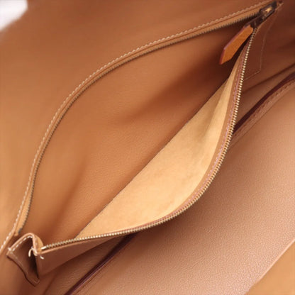 Hermes Birkin 35 Natural Sable  Ardennes Square B Stamp