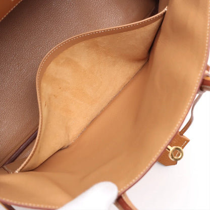Hermes Birkin 35 Natural Sable  Ardennes Square B Stamp