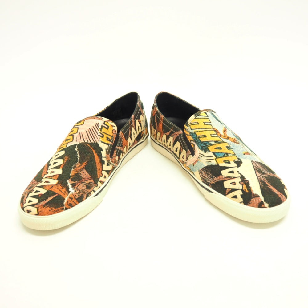 CELINE Slip-on 300B84 Canvas, Leather black Women 38