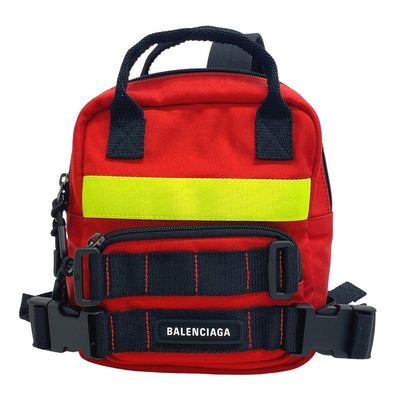 BALENCIAGA Backpack 658087 2BKKX 6406 Nylon Red mens