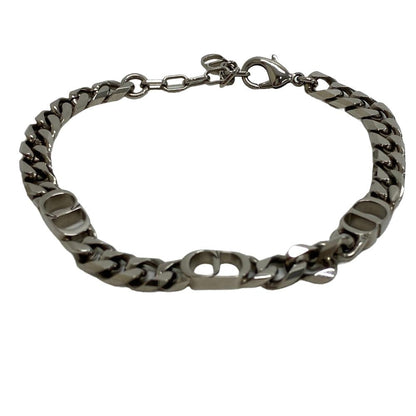 Dior bracelet B1446HOMMT_D000 brass Silver Chain link CD icon Women