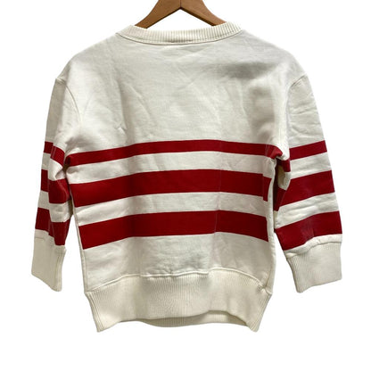 CHANEL sweat P18591V10783 Cotton, Acrylic Ivory 44 01A COCO Mark Mademoiselle Women