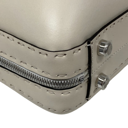 FENDI Handbag 7VV156 leather Ivory suitcase Women