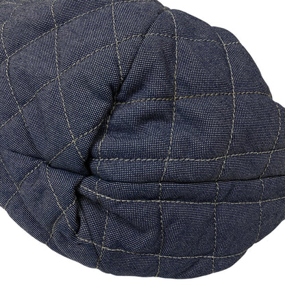 CHANEL Shoulder Bag canvas blue Coco Cabas Women