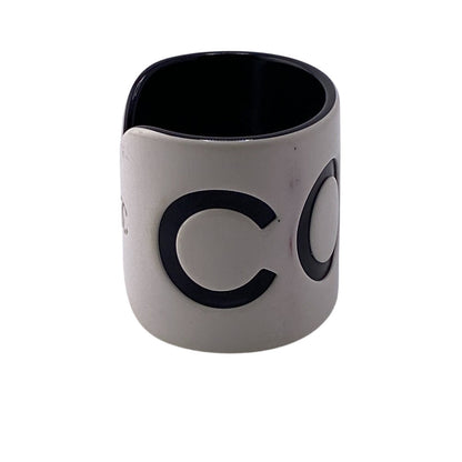 CHANEL Bangle plastic white 02P