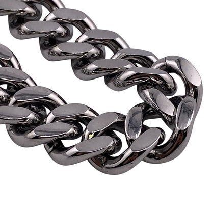 FENDI bracelet Silver Silver Chain Kihei FF mens