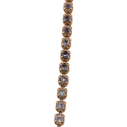 CELINE Necklace Metal, Stone gold Triomphe Sparkle Women