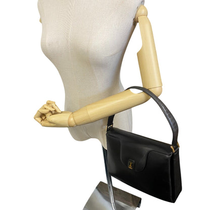 BURBERRY Shoulder Bag leather black Women