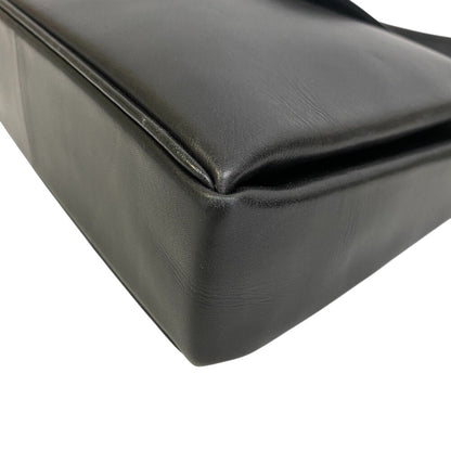 BURBERRY Shoulder Bag leather black Women