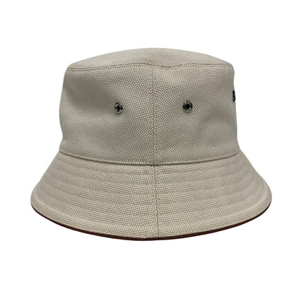 BURBERRY hat 8057401 Cotton, Leather beige Bucket hat Horse ferry Women(Unisex) M