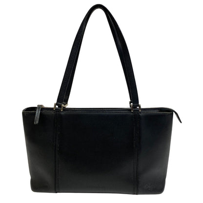 BURBERRY Tote Bag leather black Nova Check mens
