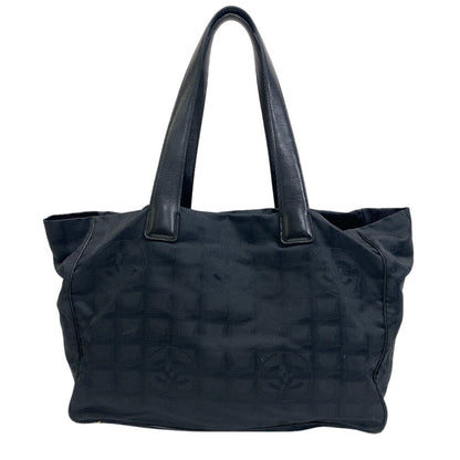 CHANEL Tote Bag Nylon black New Travel Line MM Women