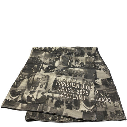Christian Dior Other fashion goods 510DEF350I100 wool multicolor blanket cruise2025scotland Women(Unisex)