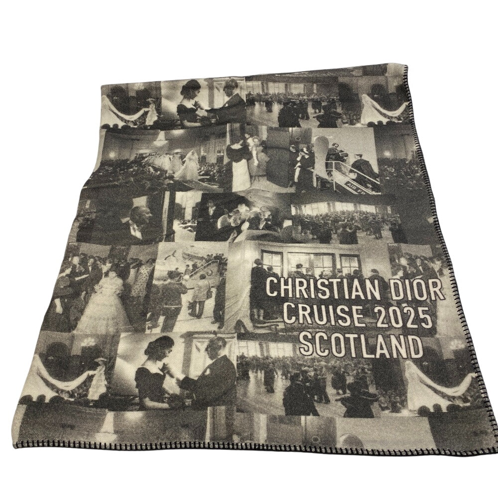 Christian Dior Other fashion goods 510DEF350I100 wool multicolor blanket cruise2025scotland Women(Unisex)