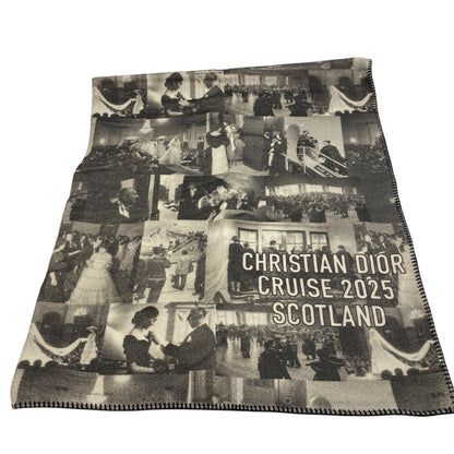 Christian Dior Other fashion goods 510DEF350I100 wool multicolor blanket cruise2025scotland Women(Unisex)