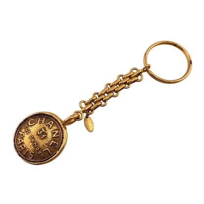 CHANEL charm Gold Plated gold cambon medal 31 AUE CAMBON