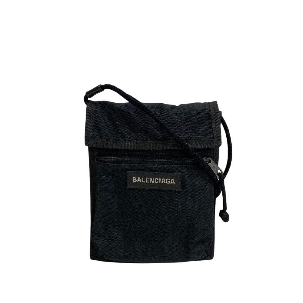 BALENCIAGA Shoulder Bag 532298 Nylon black Explorer